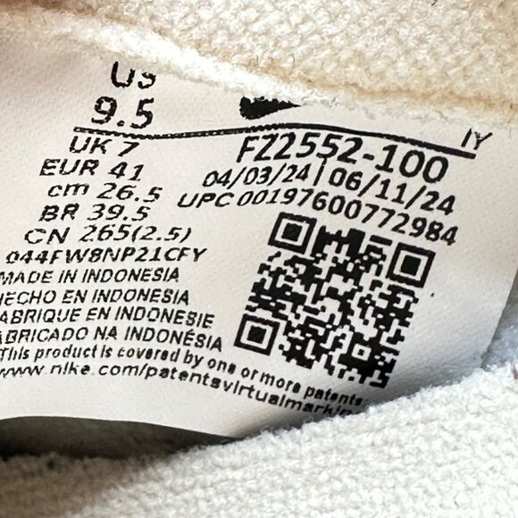 Women’s Nike Dunk Low Muslin Team Gold Size 9.5  FZ2552-100 - Picture 10 of 11